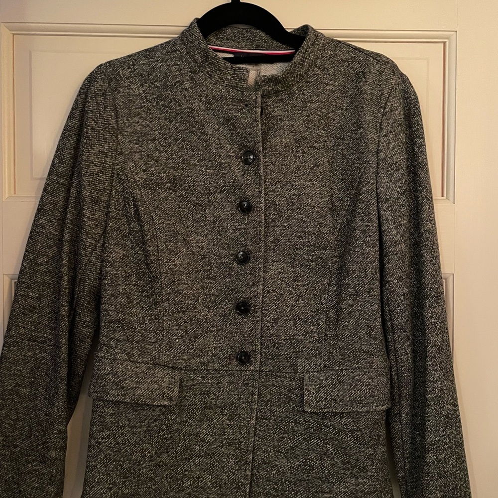 Tommy Hilfiger women’s military style jacket, never worn with tags.